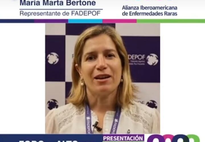 María Marta Bertone-FADEPOF-Argentina, en el Foro de Alto Nivel-Encuentro de Líderes del Movimiento Asociativo (Lanzamiento Informe Estudio ENSERio Centroamérica).