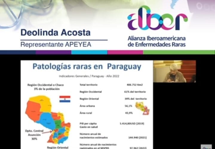 Deolinda Acosta – Asociación Paraguaya De Esclerodermia Y Enfermedades Autoinmunes en el Foro de Alto Nivel-Encuentro de Líderes del Movimiento Asociativo (Lanzamiento Informe Estudio ENSERio Centroamérica).