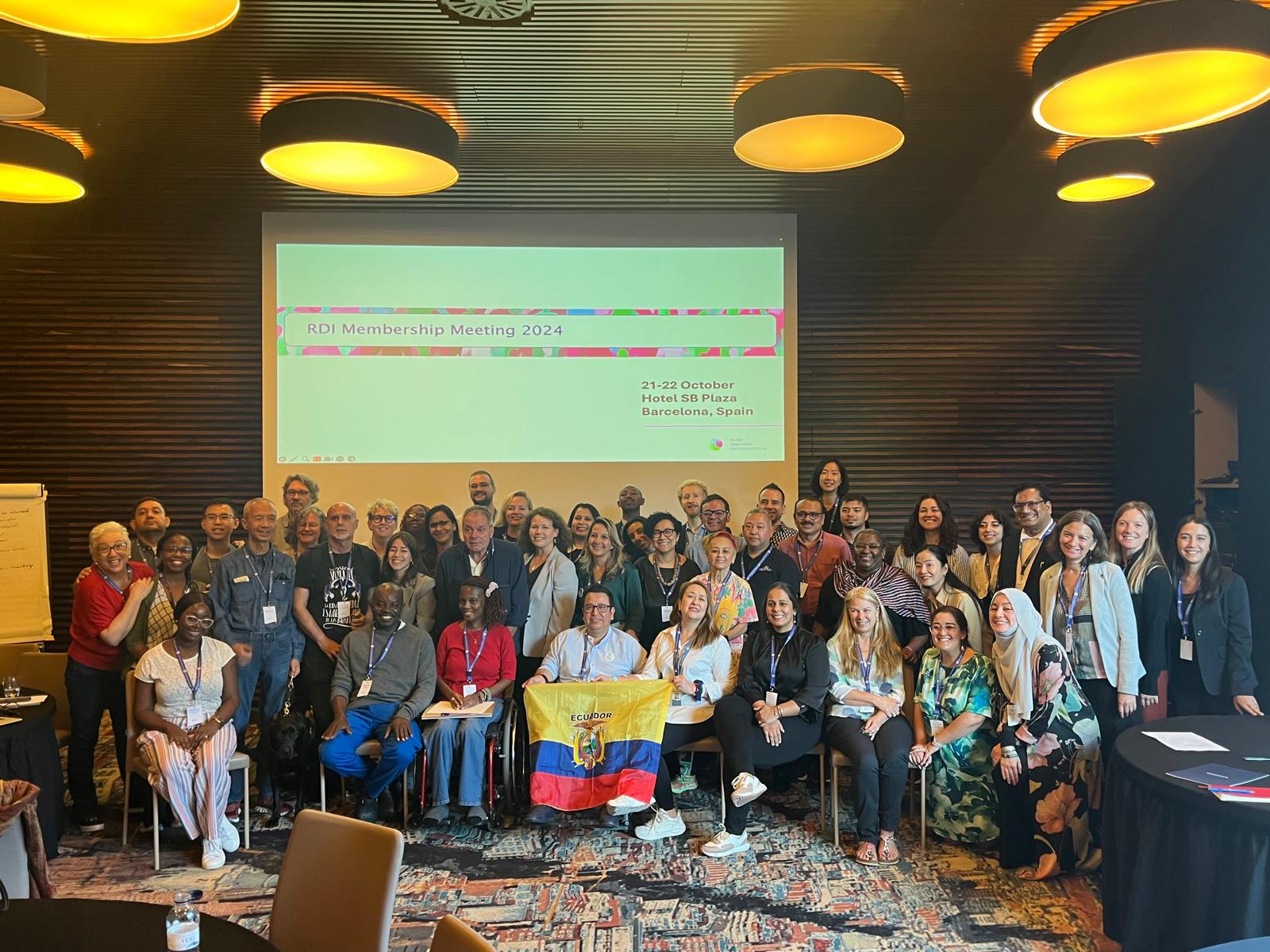 ALIBER participa en reunión anual de Rare Diseases International – RDI, en Barcelona