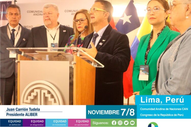 Palabras Juan Carrión Tudela, Presidente de ALIBER – Congreso de La República del Perú  III FORO DE ALTO NIVEL XI CONGRESO IBEROAMERICANO DE ENFERMEDADES RARAS – ALIBER Lima, Perú 7 y 8 de noviembre de 2024