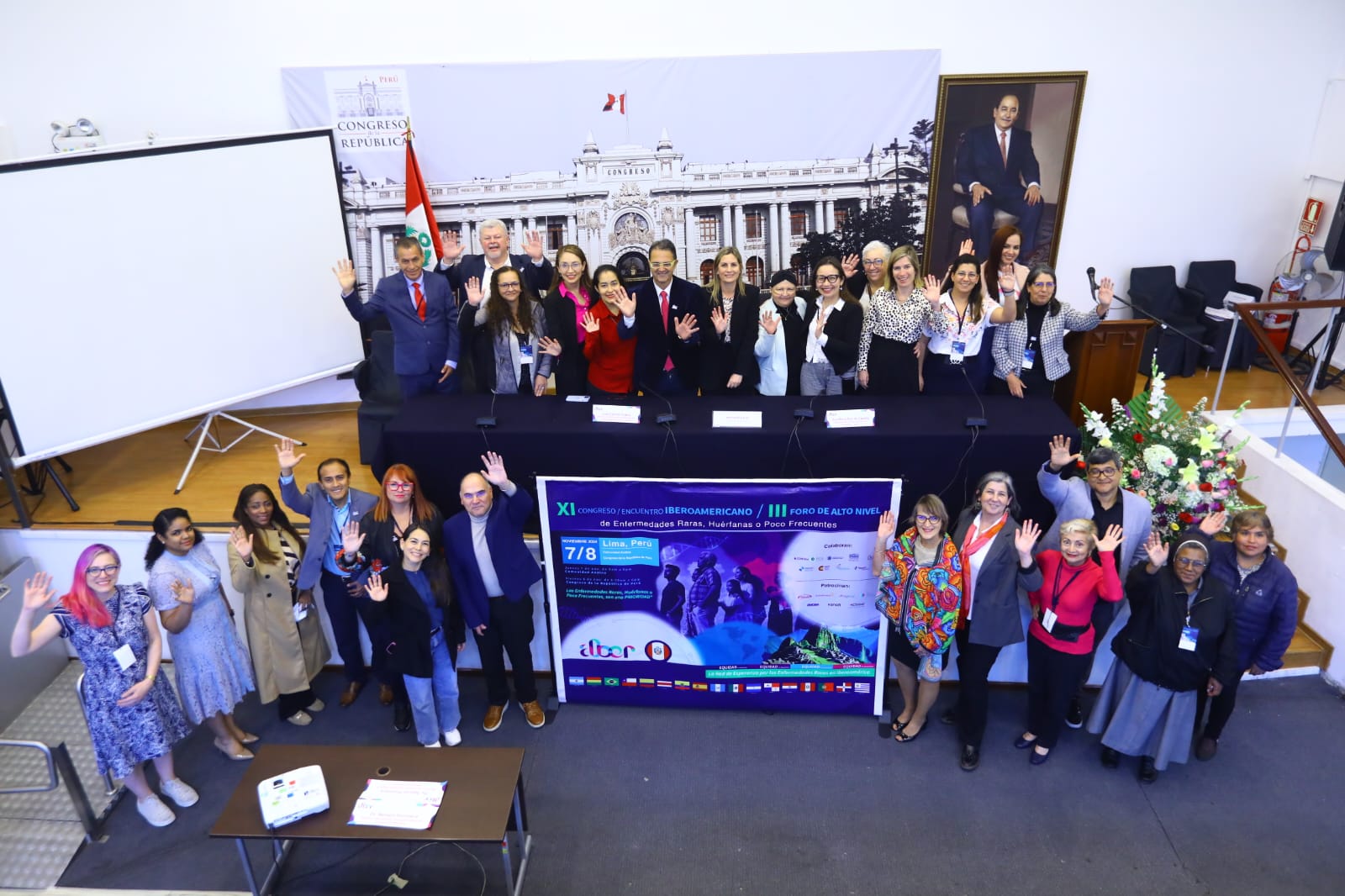 ALIBER realizó la segunda jornada del III Foro de Alto Nivel – XI Encuentro/Congreso Iberoamericano de Enfermedades Raras en El Congreso de la Republia de Perú.