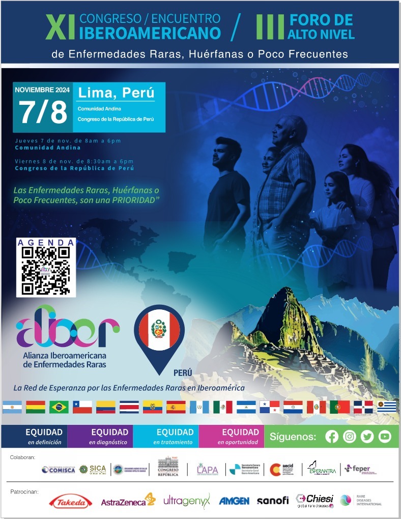 III Foro de Alto Nivel – XI Encuentro Iberoamericano de Enfermedades Raras – ALIBER