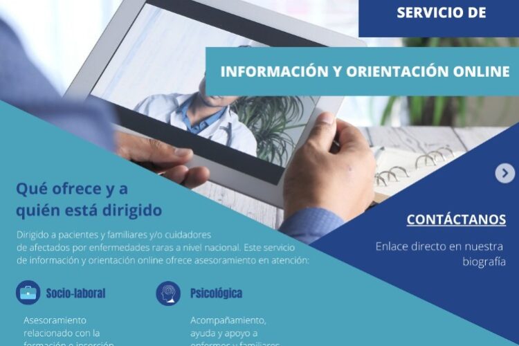 La Asociación Española de Raquitismos y Osteomalacia Heredados (AERyOH) comparte: Vuelve el Servicio de Información y Orientación Online para Raquitismos y Osteomalacia Heredados