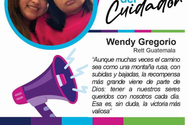 La Voz del Cuidador: Wendy Gregorio y su princesa Andrea Beb