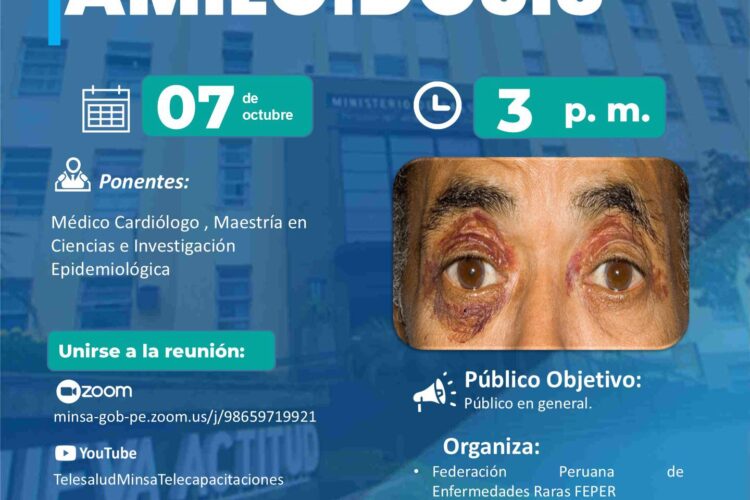 Federación Peruana de Enfermedades Raras – FEPER comparte: Telecapacitación sobre Amiloidosis en Perú