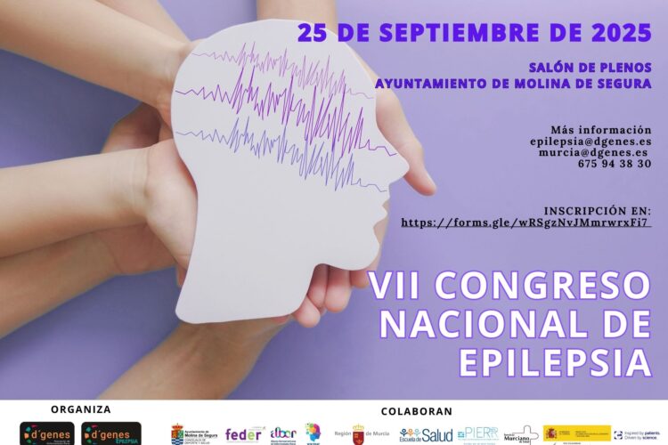 La Asociación de Enfermedades Raras D’Genes comparte:  El 25 de septiembre se celebrará el VII Congreso Nacional de Epilepsia