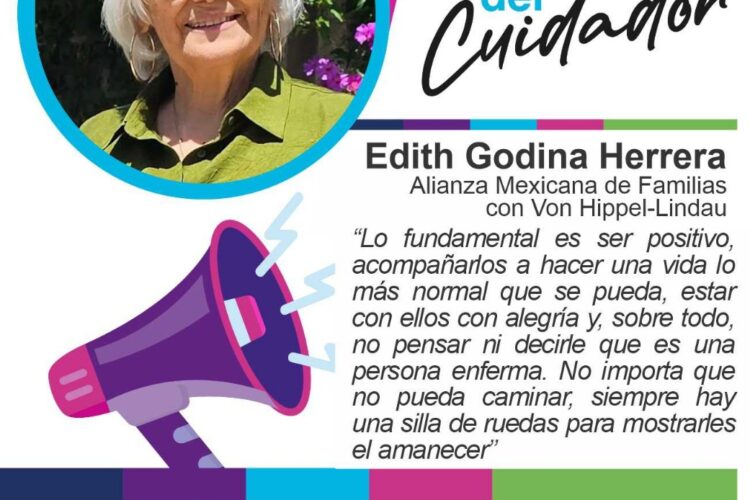 La voz del cuidador: Edith Godina Herrera