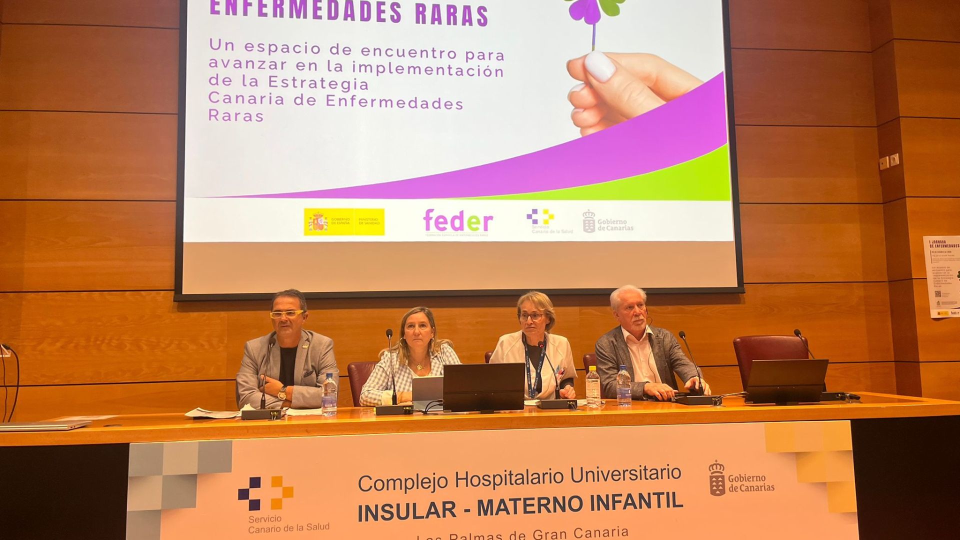 FEDER y el movimiento asociativo de Canarias solicitan presupuesto para poner en marcha la Estrategia de Enfermedades Raras