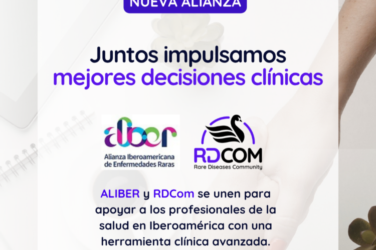 ALIBER y RDCom anuncian una alianza estratégica para fortalecer el diagnóstico y seguimiento de enfermedades raras en Iberoamérica